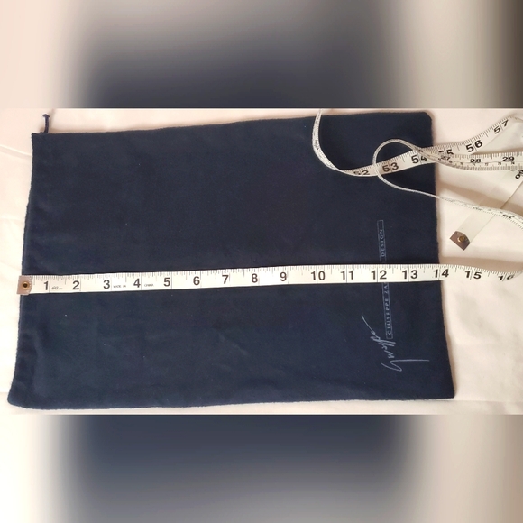 GIUSEPPE ZANOTTI DESIGN- cotton shoe dust bag 14" x 9 1/2 " - Picture 3 of 5
